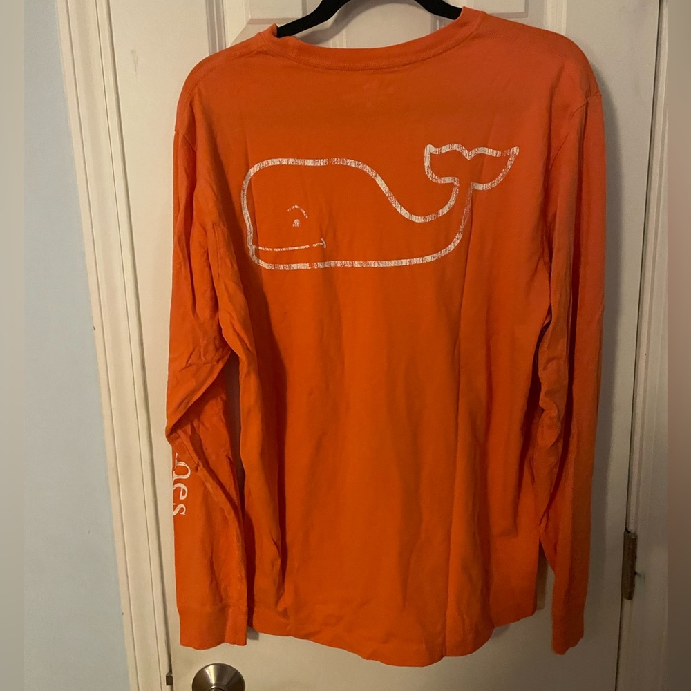 Orange vineyard vines long sleeve
